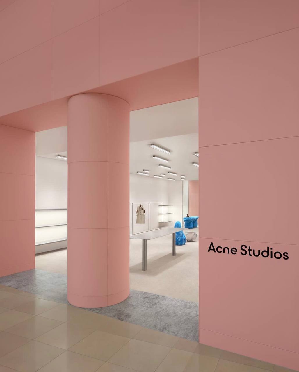 Сторы Acne Studios в разных городах мира