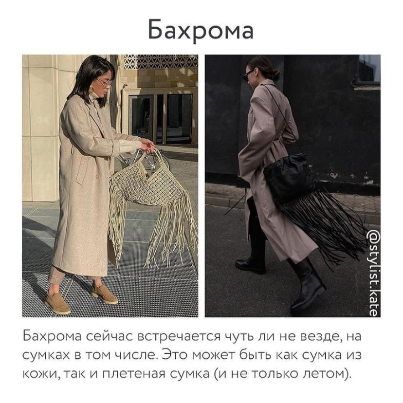 Актуальные сумки на этот год