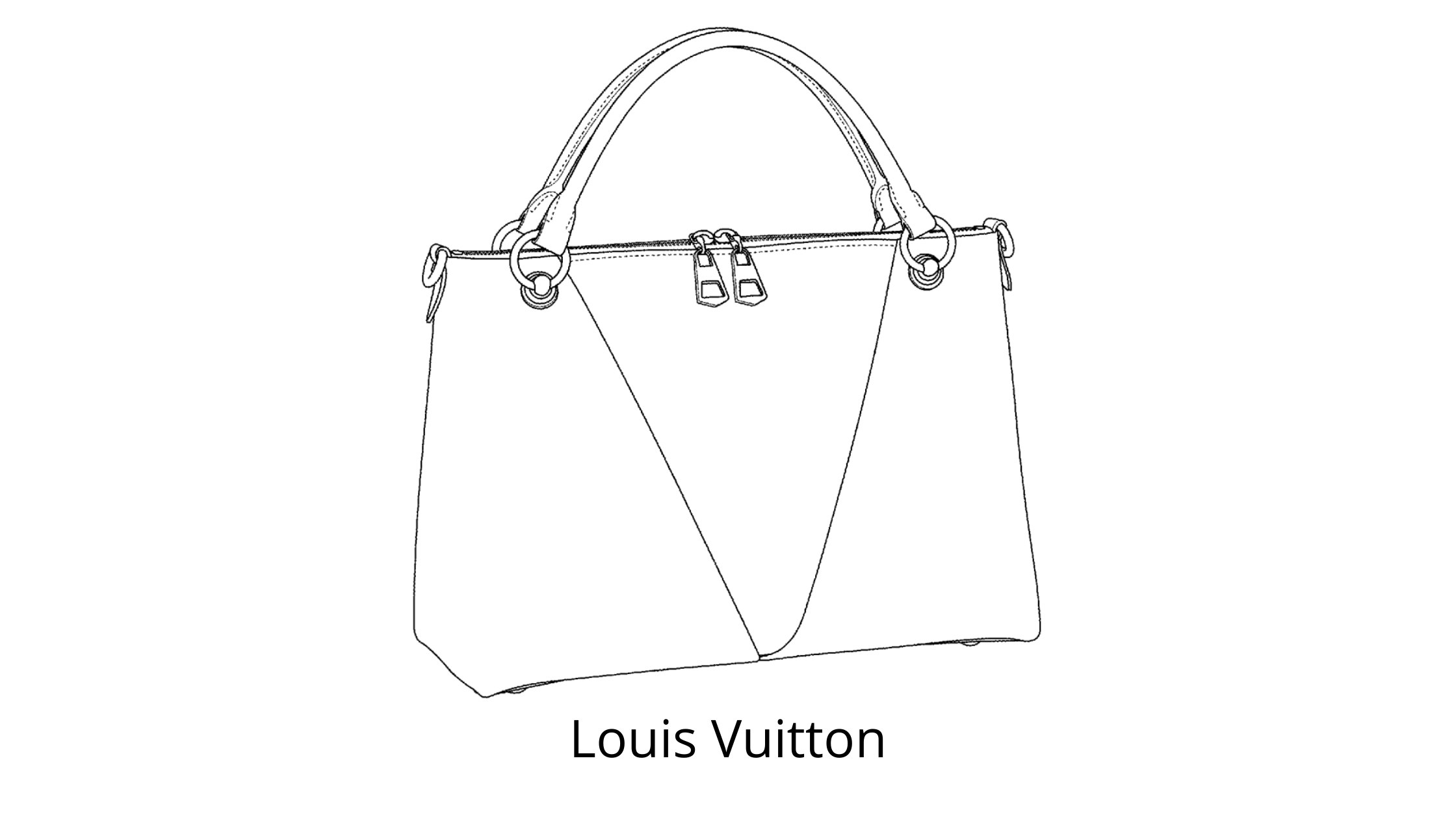 ​​Патент на дизайн сумки Louis Vuitton, выдан в январе 2021 года. Автор дизайна...