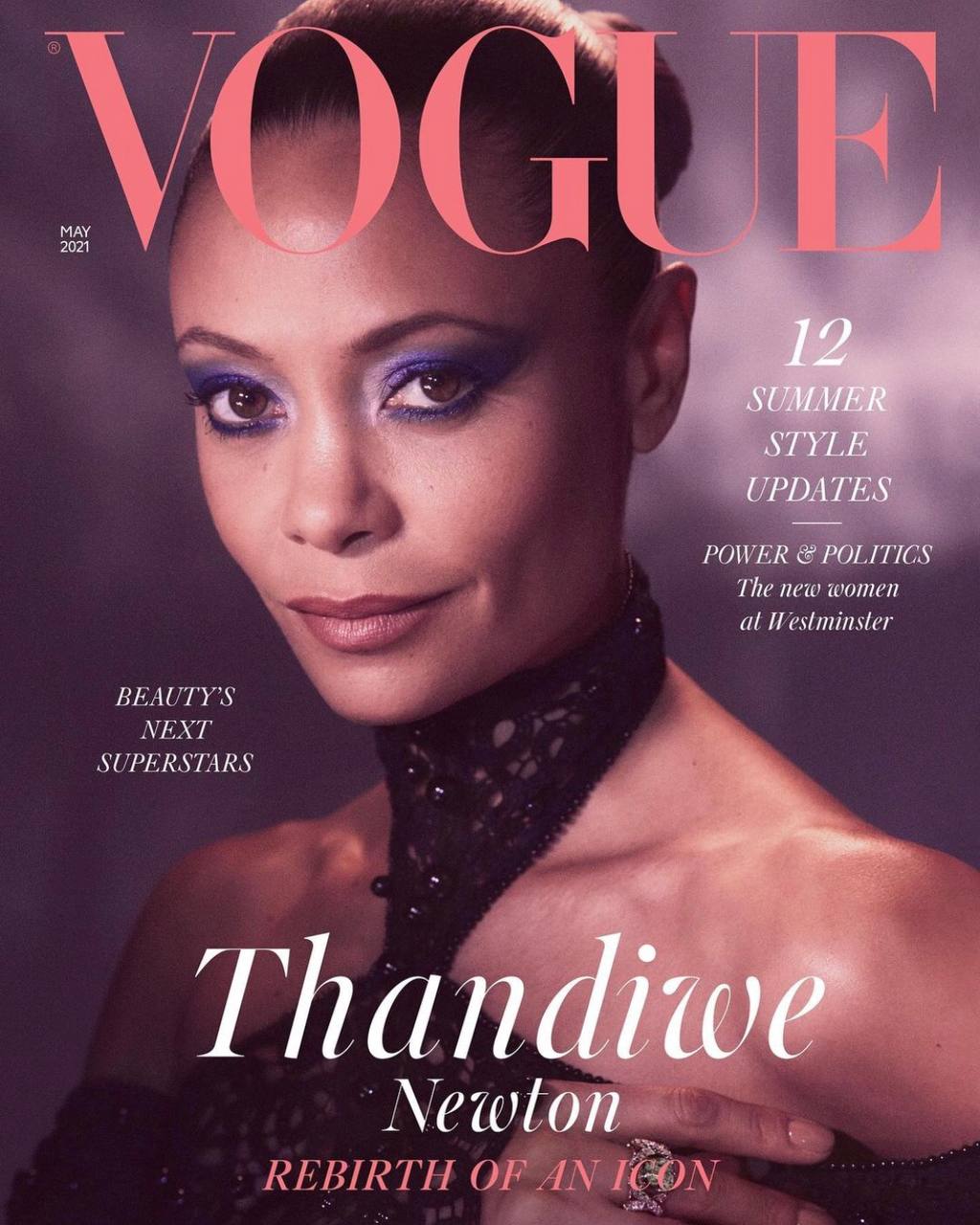 ОМГ. Какая классная Тэнди Ньютон на обложке британского Vogue. Впрочем, уже и...