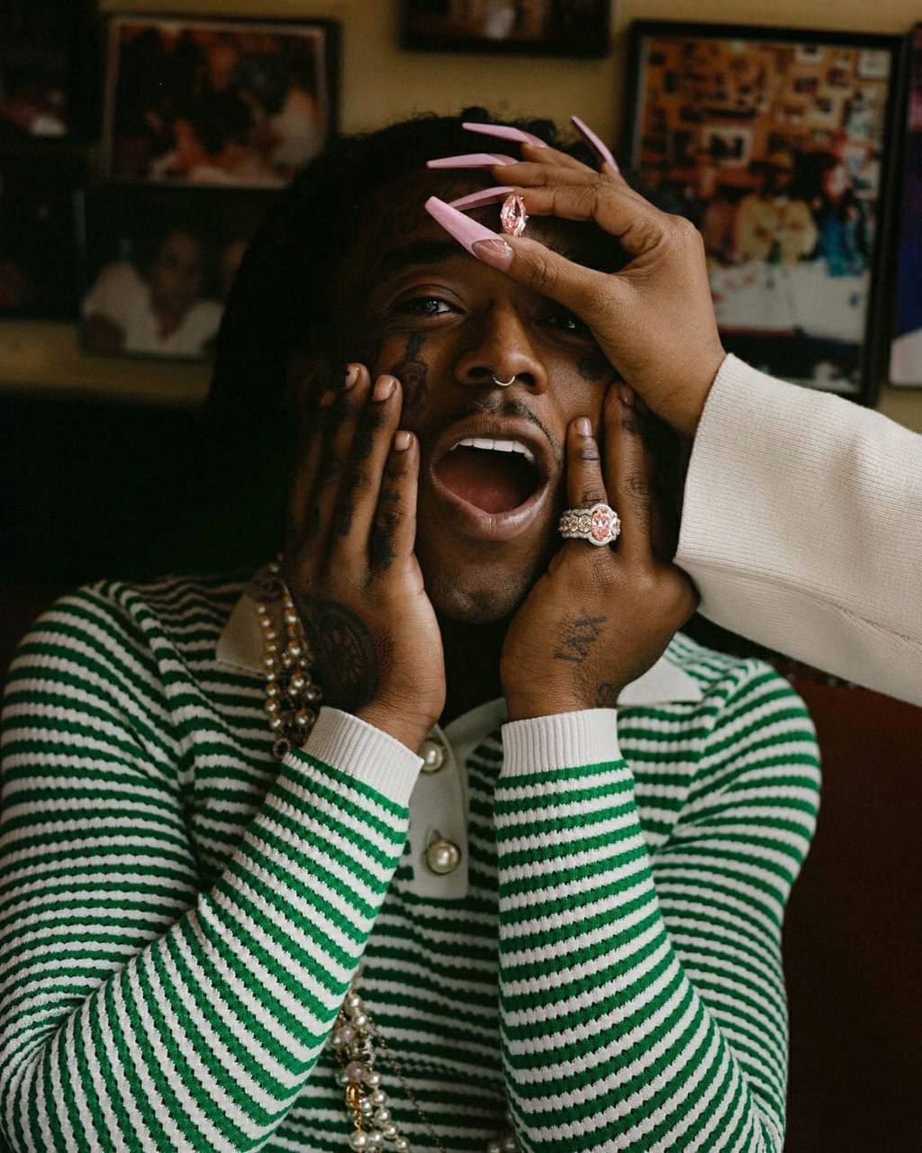 Фото рэпера Lil Uzi Vert для журнала W Magazine