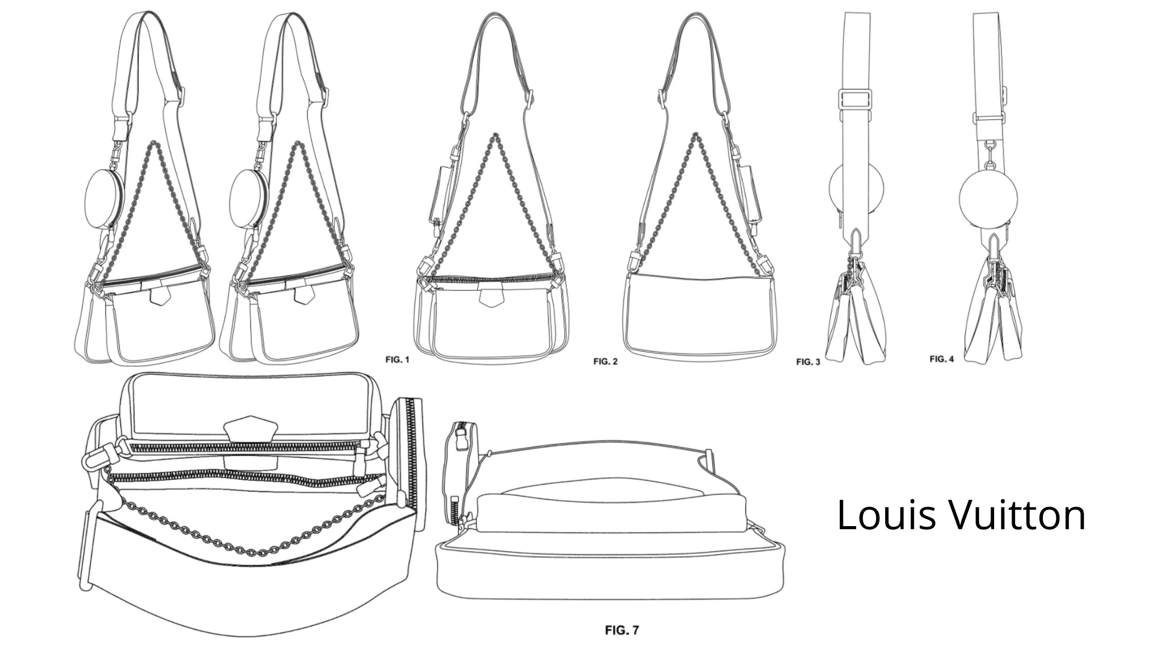 ​​Патент на дизайн сумки Louis Vuitton, выдан в декабре 2020 года. Автор Lena...