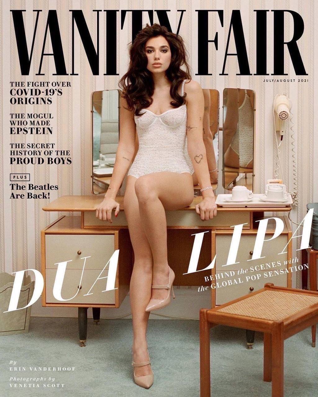 Дуа Липа в новом номере июльского Vanity Fair