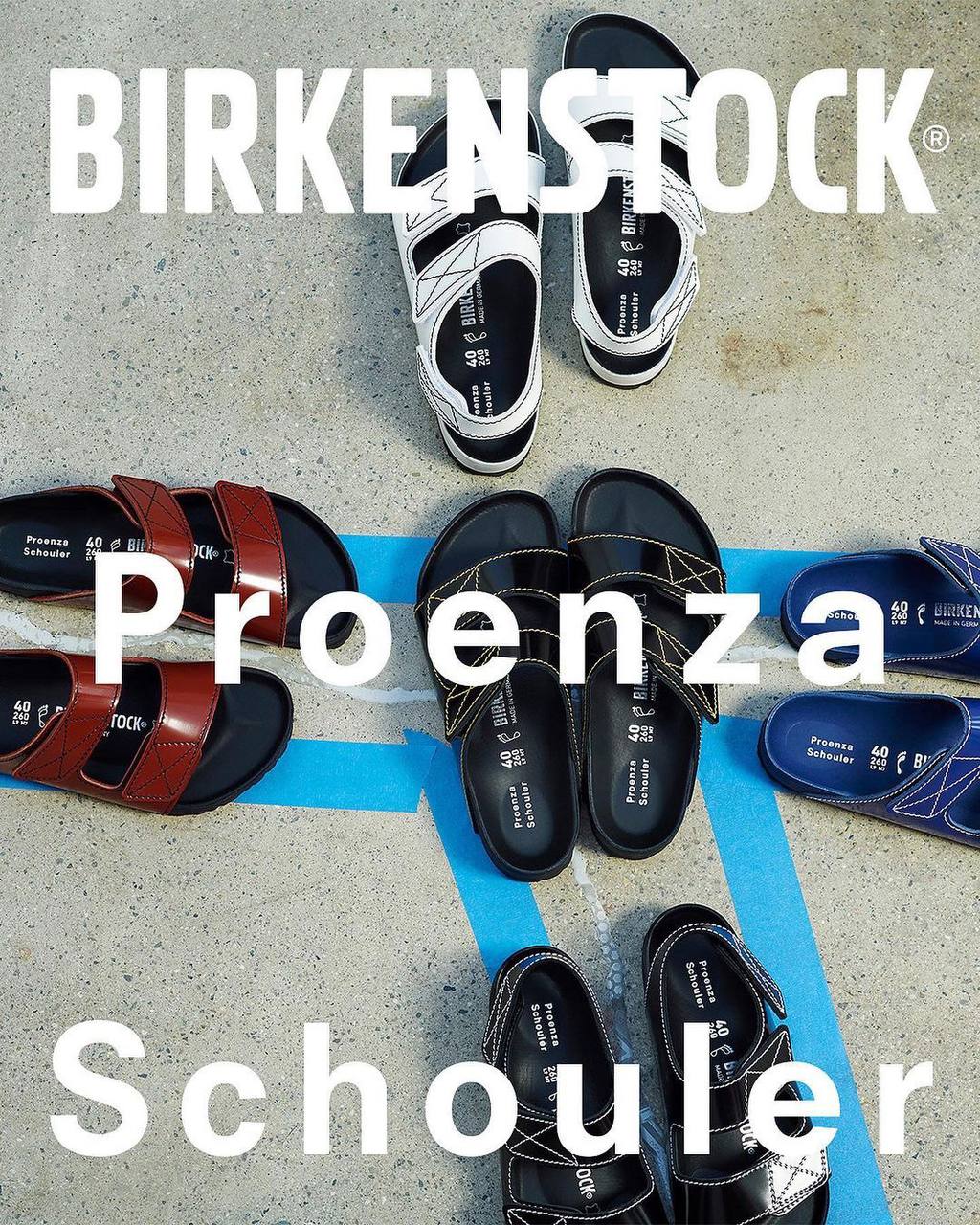 Birkenstock и Proenza Schouler снова заколлабились и перевыпустили всеми...