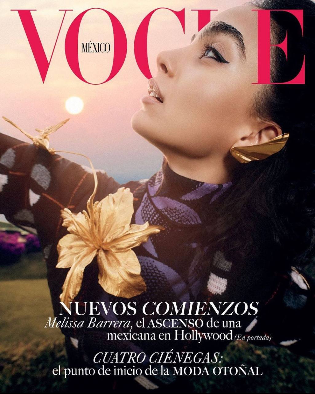 Мелисса Баррера на обложке сентябрьского Vogue México. Возможно, вы знаете...